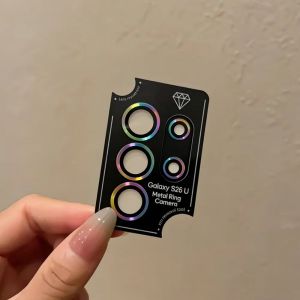Metal Camera Lens Ring Glass Protector For Samsung S26 Ultra S25 Ultra S24 Ultra Anti-Scratch HD Clear Full Coverage Lens Cover