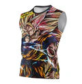Bandai | 2026 Hot Selling Summer Fashion New Sun Wukong Cos Casual Breathable Vest with Breathable Loose 3D Casual Vest Pattern
