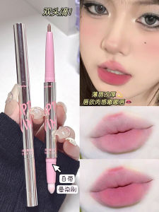 Chống Thấm Nước Lâu Dài Cappuvini Mềm Sương Lip Liner Xoay Tự Động Bút Môi Dễ Màu Dành Cho Người Mới Bắt Đầu