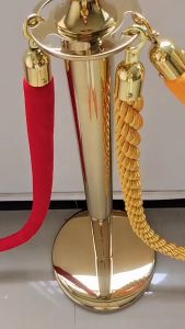 Rope Barrier Red Stanchion Crowd Control Ropes Barriers And Poles Carpet Belt Gold Post Hanging Posts Set With
