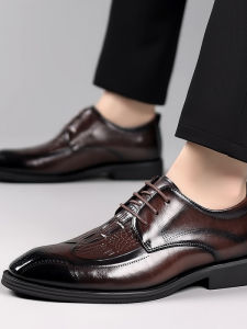 English Style Business Brogue Shoes