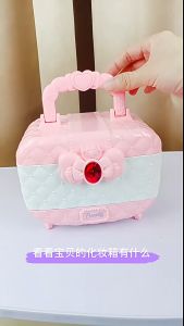 Đồ Chơi Trang Điểm 3 TầngHộp Dụng Cụ Làm Đẹp Chất Liệu An Toàn Dễ làm Sạch Cho Bé Gái - Tiệm Nhà Sóc 2023