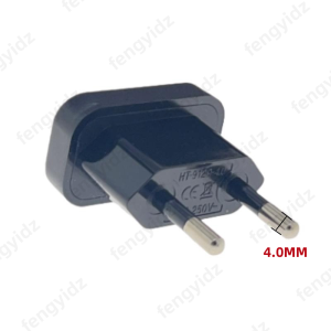 New CN US To EU Euro Europe Plug Adapter 2 Round Socket Converter Travel Electrical Power Adapter Socket China To EU Plug