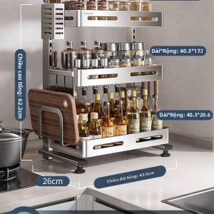 GUANGMANZHI | Giá Đựng Gia Vị và Dụng Cụ Đa Năng