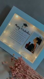 FRAME 3D Graduation/Wisuda/KADO PACAR/Hampers/Bingkai Foto