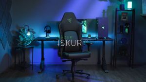 [NEW] Ghế Gaming Razer Iskur V2 | Đệm Xốp Êm Ái | Vải Siêu Mềm | Thắt Lưng 6D | Nghiêng 152 Độ | Kê Tay 4D