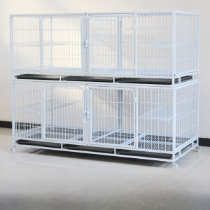 Three-Layer Cat Cage with Partition Breeding Cage Multi-Layer Breeding Cage Pet Shop Foster Cage For Home Large Cat Cage