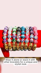 Shiny Crystal Beads with Pixiu 8mm-10mm Lucky Charm Bracelet