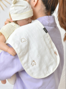 XIAOGUDUN | Anti-spitting Milk Baby Burp Cloth Four Seasons Cotton Gauze Bib