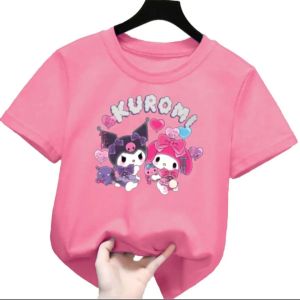 KAOS ANAK PEREMPUAN KUROMI / ATASAN BAJU ANAK PEREMPUAN PAKAIAN ANAK PEREMPUAN SABLON DIGITAL BUAT UMUR 2-9 TAHUN