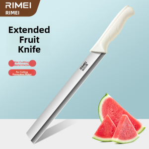 RIMEI | Long Stainless Steel Watermelon Cutting Knife