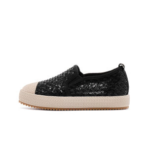 Hotwind | Summer Breathable Fisherman Shoes Lace Hollow Glitter Increased Heel Height