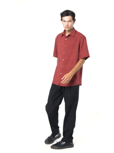 House Of Etern - Tinsel Shirt - Rio Red