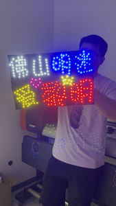 Luminous Light Board Customized Stars Should Help Raise Cards Proposal Birthday Concert Fans Activity Props Battery Led