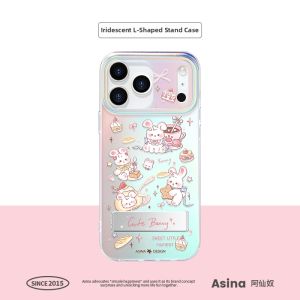 Asina | Compatible with iPhone Protective Case Integrated Bracket Scratch Resistant