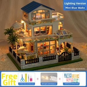 QIAOZHIJIANG | Villa Simulation Model Handmade DIY Miniature Toy