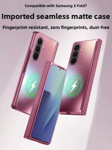 Foldable Phone Case For Various Models Hinged Magnetic Matte
