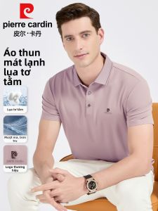 Pierre Cardin | Áo Polo Tay Ngắn Màu Sắc Đơn Mùa Hè Cho Nam