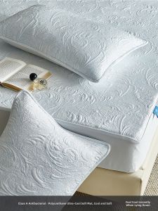 shui yang | Ultra Coolness Ice Silk Mattress Pad Washable
