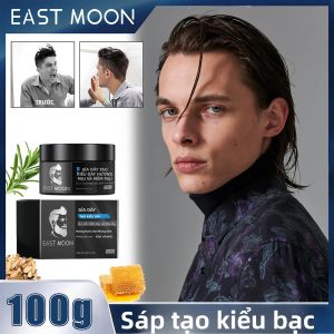 Sáp Vuốt Tóc Nam Bạc Màu Giữ Mùi Thơm Lâu Tạo Độ Phồng Giữ Nếp Tóc Phục Hồi Tóc Xoăn Dưỡng Tóc Tự Nhiên Với Tinh Dầu Trà Trà Tạo Độ Bóng Tự Nhiên.