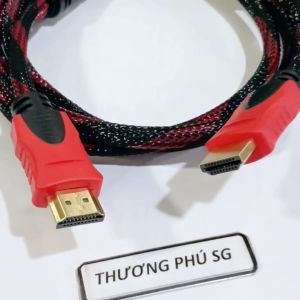Cáp HDMI dài 1.5m (Cáp bọc vãi dù chắc chắn đầu cắm xi mạ)