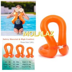 ห่วงยางคล้องคอสำหรับว่ายน้ำ แบรนด์ RIPTIDE เสื้อฝึกว่ายน้ำ สำหรับเด็กและผู้ใหญ่ หนา 2 ชั้น ปลอดภัยกว่ารุ่นอื่น โอบรอบตัว มาตรฐานเยอรมนี