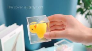 10 ชิ้น กล่องพลาสติกใสพร้อมฝาปิด / กล่องบรรจุของขวัญคริสต์มาส / กล่องลูกอมอะคริลิคสแควร์ขนาดเล็ก / กล่องเครื่องประดับสร้อยคอลูกปัด