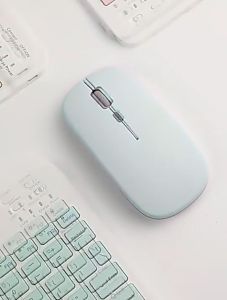 Wireless Bluetooth Keyboard Ultra-thin 10-inch Rechargeable Wireless Keyboard Mouse For IOS&Android Windows Tablet ipad Laptop PC Multi-Device