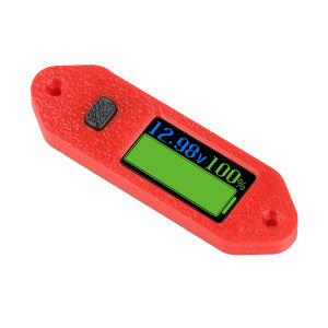 DC 4-55V Voltage Battery Indicator 0.96-Inch Color Display Programmable Voltmeter for Ternary Lithium/LiFePO/Acid Batteries