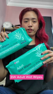 BW - Adult Wet Wipes Gentle to sensitive skin (12 packs/Carton 40 pcs/pack)