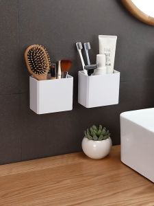 Kệ để bàn chải đánh răng hộp đựng cọ trang điểm kệ đựng đồ đa năng nhà tắm Bee Boy