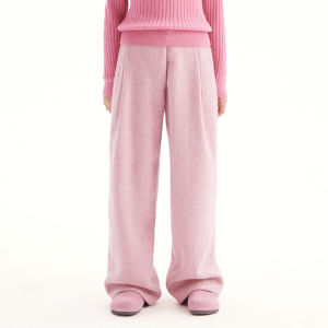 LOVESASAKIDS | Thick Woolen Adjustable Waist Comfortable Loose Long Trousers