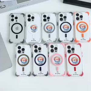 BC58 - CASE TPU CRACK COLOR + MAGSAFE IPHONE 11 11 PRO 11 PRO MAX 12 12 PRO 12 PRO MAX 13 13 PRO 13 PRO MAX 14 14 PLUS 14 PRO 14 PRO MAX - BDC