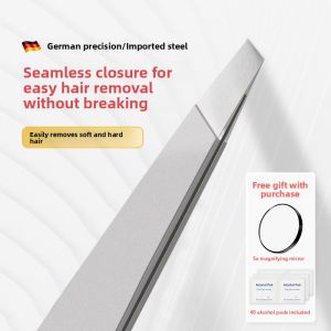GANGHOU | Precision Eyebrow Tweezers for Plucking White Hairs