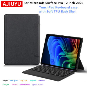 Keyboard Case For Microsoft Surface Pro 12 2025 12 inch Smart Cover Folio for Surface Pro 12 Pro12 12" Tablet PC Protective Case