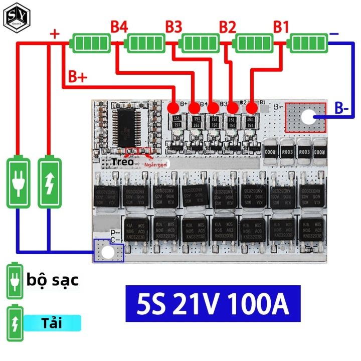 bật mí 10+ khoá học javascript miễn phí cho... Bảng Bảo Vệ Pin Li-ion/Li-polymer 3S/4S/5S 12V 16.8V 21V 3.7V 100A Mô ...