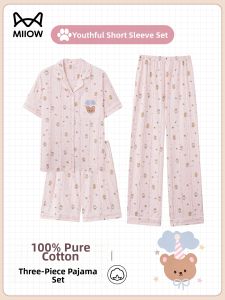 MiiOW | Sweet Summer New Cotton Womens Pajama Set