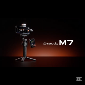 Hohem iSteady M7 3-Axis Smartphone Gimbal (AI Visual Tracking with Detachable Touchscreen Remote Control)