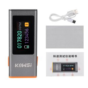 Gaqqee | Máy Đo Tốc Độ Hồng Ngoại KWS-ZS2508 Màn Hình Màu TFT 096 Inch Cảm Biến Laser Máy Đo Tốc Độ Không Tiếp Xúc DC 5V 05A Giao Diện Type-C