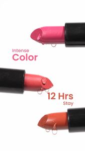 Color Cupid Love Season Velvety Bullet Lipstick | BL01 Autumn Mocha | 12 Hour Stay & Smudge Proof