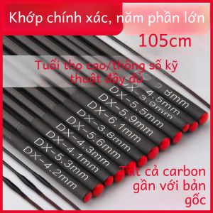 Gậy Câu Cá 105cm Đầu Trống Cảm Biến Mồi Câu Dây Đai Gậy Câu Cá Gậy Câu Cá Giữa Dòng Gây Động Lực Nhựa Cao Su