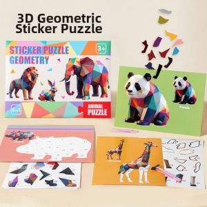 3D Educational Sticker Puzzle Toys
