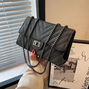 Fancy Bag Womens New New Arrival Stylish Good Texture Quilted Chain Bag Easiest for Match Niche Style Best Selling Shoulder Messenger Bag