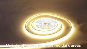 24V Wifi Tuya Smart Life APP Control Neon LED Light Strip Multi layer Cabinet Lighting 2-6PCS Dimmable Silencing Board Wall Deco