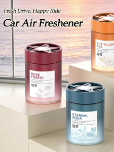 Car & Home Freshener 200g Balm Fragrance Air Freshener Solid Perfume Aromatherapy for Car Home Bedroom Toilet Aromaterap