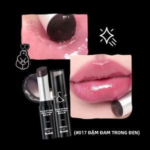 Son Dưỡng Môi Dạng Thạch Rom&nd Glasting Melting Balm - Son Dưỡng Môi Dạng Thạch Dưỡng Ẩm Với Black Spectrum Mỹ Phẩm Hàn Quốc 3.5g/0.12oz