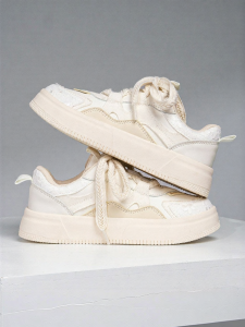 Semir | Giày Sneaker Nữ Đế Dày Phong Cách Casual Đa Năng Mùa Thu Màu Trắng