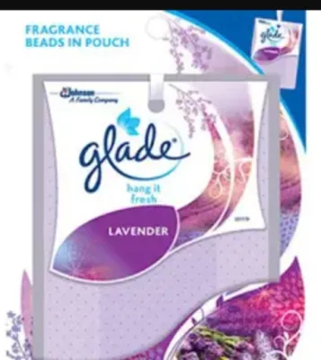 GLADE HANG IT FRESH COOL LAVENDER 8g X 6 packs