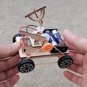 DIY Battlefield Radar Car Model Childrens Puzzle Science Experiment Model Fashionable Learning & Puzzle Toy Student Gift