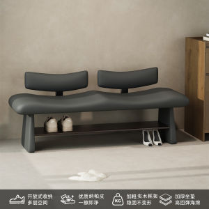 Vintage Style Indoor Shoe Changing Chair Home Entrance Seat And Storage Bench Designer Sofa Chair for Adults in Living Room